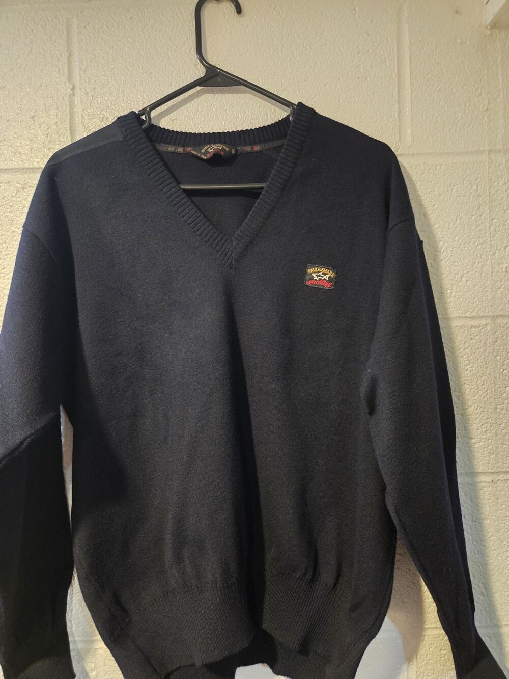 Paul & Skark Navy Yachting Sweater Size Mens M Used
